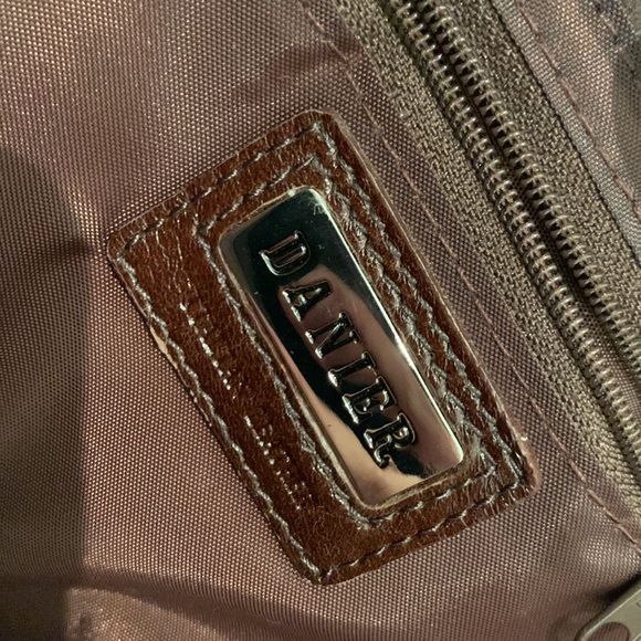 Danier Leather Brown Medium Tote - Picture 6 of 10